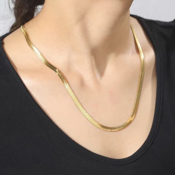 Anti Tarnish Gold Plated Chain image 1